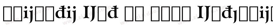 Chianti Ext BT Bold Extension字体转换